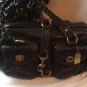RARE! Coach Leather Dr bag satchel🔥🔥🤓mint condi